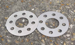 GTT 6mm ALLOY WHEEL SPACERS