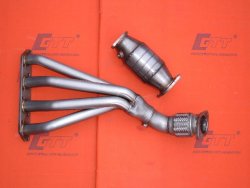 GTT SPORTS MANIFOLD c/w REMOVABLE CAT SECTION (STAINLESS STEEL)